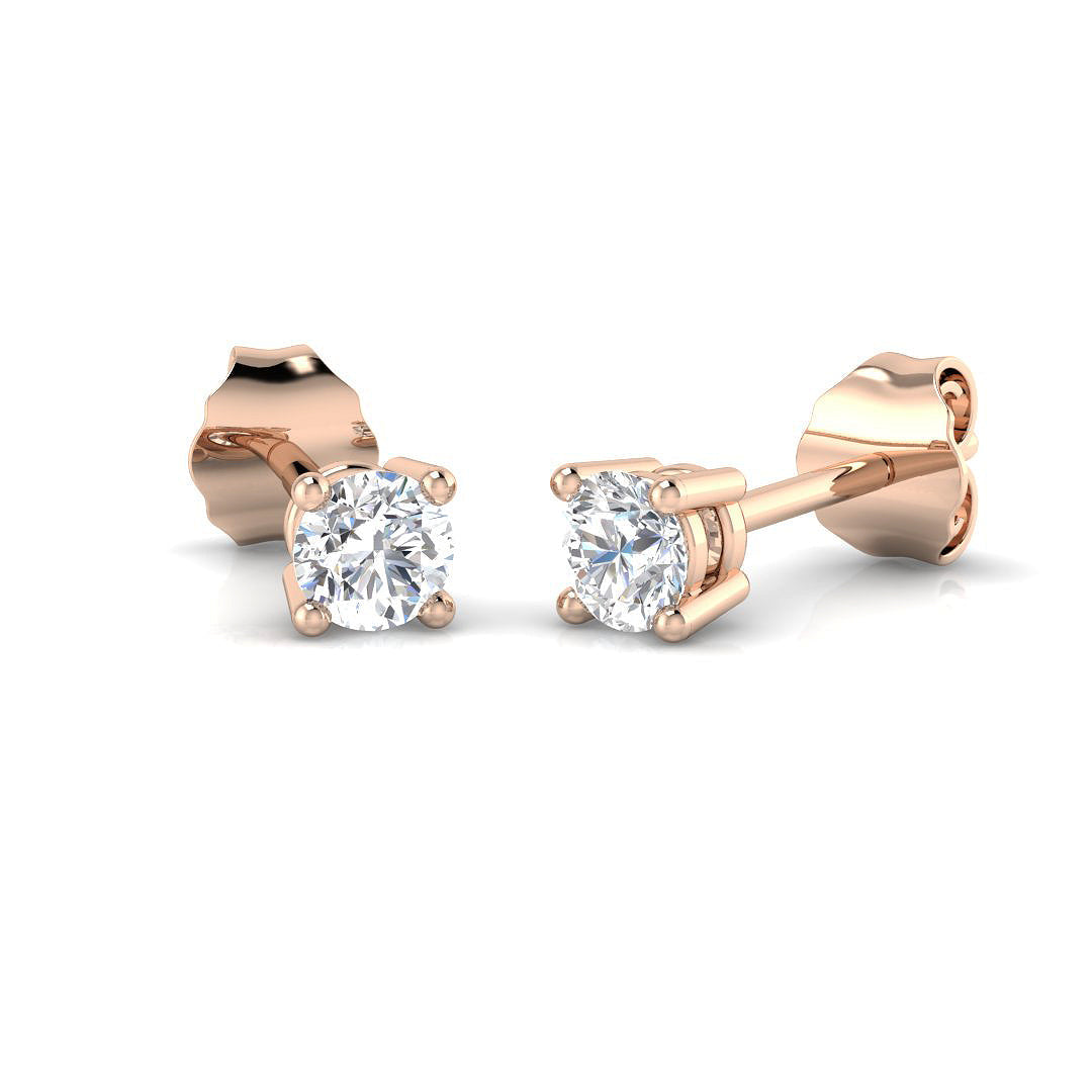 Dignified Gleam Diamond Earring 0.25 ct Platinum, , , Yellow & in 10K/14K gold and platinum with certified lab-grown or natural diamonds
