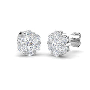 Petite Diamond Earring 1 ct Platinum, , , Yellow & in 10K/14K gold and platinum with certified lab-grown or natural diamonds