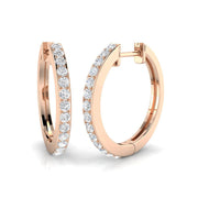 Fine Thread Diamond Earring 0.5 ct Platinum, , , Yellow & in 10K/14K gold and platinum with certified lab-grown or natural diamonds