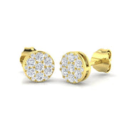 Gossamer Diamond Earring 0.33 ct Platinum, , , Yellow & in 10K/14K gold and platinum with certified lab-grown or natural diamonds
