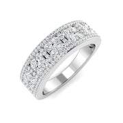 Elegant Fancy Diamond Ring 0.5ct in 10K/14K gold and platinum with certified lab-grown or natural diamonds