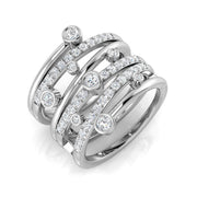 Lab-Grown Diamond Fancy Ring in 10K/14K gold and platinum with certified lab-grown or natural diamonds