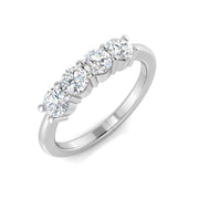 Diamond Berkeley 4 Stone Ring in 10K/14K gold and platinum with certified lab-grown or natural diamonds