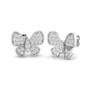 Gold Diamond Earrings - Elegant 0.5ct Luxury Jewelry in 10K/14K gold and platinum with certified lab-grown or natural diamonds