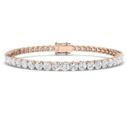 Lab Grown Diamond Tennis Bracelet in 10K/14K gold and platinum with certified lab-grown or natural diamonds