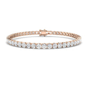 Lab Grown Diamond Tennis Bracelet in 10K/14K gold and platinum with certified lab-grown or natural diamonds