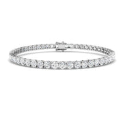 Lab Grown Diamond Tennis Bracelet in 10K/14K gold and platinum with certified lab-grown or natural diamonds