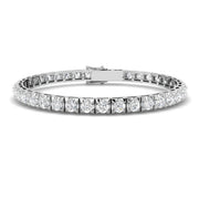 Lab Grown Diamond Tennis Bracelet in 10K/14K gold and platinum with certified lab-grown or natural diamonds