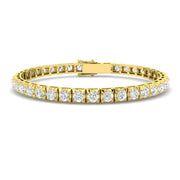Lab Grown Diamond Tennis Bracelet in 10K/14K gold and platinum with certified lab-grown or natural diamonds