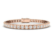 Lab Grown Diamond Tennis Bracelet in 10K/14K gold and platinum with certified lab-grown or natural diamonds
