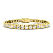 Lab Grown Diamond Tennis Bracelet in 10K/14K gold and platinum with certified lab-grown or natural diamonds