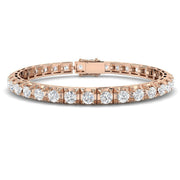 Lab Grown Diamond Tennis Bracelet in 10K/14K gold and platinum with certified lab-grown or natural diamonds