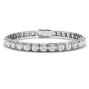 Lab Grown Diamond Tennis Bracelet in 10K/14K gold and platinum with certified lab-grown or natural diamonds