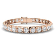 Lab Grown Diamond Tennis Bracelet in 10K/14K gold and platinum with certified lab-grown or natural diamonds