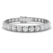 Lab Grown Diamond Tennis Bracelet in 10K/14K gold and platinum with certified lab-grown or natural diamonds