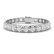 Lab Grown Diamond Tennis Bracelet in 10K/14K gold and platinum with certified lab-grown or natural diamonds