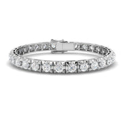 Lab Grown Diamond Tennis Bracelet in 10K/14K gold and platinum with certified lab-grown or natural diamonds