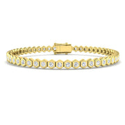 Platinum Lab Grown Diamond Tennis Bracelet in 10K/14K gold and platinum with certified lab-grown or natural diamonds