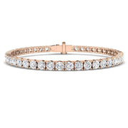 Lab Grown Diamond Tennis Bracelet in 10K/14K gold and platinum with certified lab-grown or natural diamonds