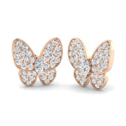 3ct Gold Diamond Shape Earrings - Elegant Luxury Jewelry in 10K/14K gold and platinum with certified lab-grown or natural diamonds