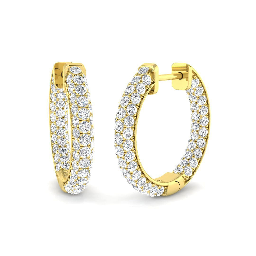 Elegant 1.50 in 10K/14K gold and platinum with certified lab-grown or natural diamonds