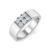 Diamond 6 Stone Classic Ring in 10K/14K gold and platinum with certified lab-grown or natural diamonds