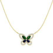 Diamond Necklace 1.75ct Platinum & in 10K/14K gold and platinum with certified lab-grown or natural diamonds