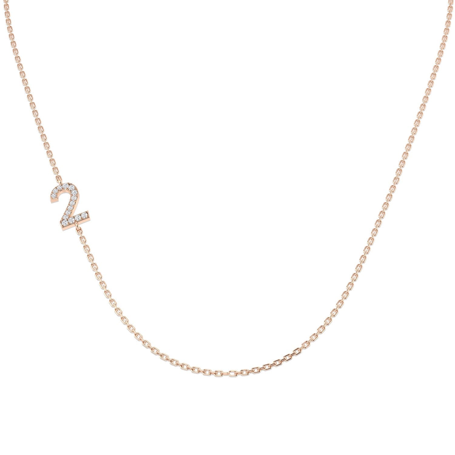 Braes Diamond Necklace 0.1ct Gold in 10K/14K gold and platinum with certified lab-grown or natural diamonds