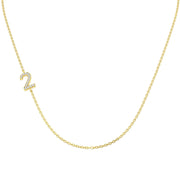 Braes Diamond Necklace 0.1ct Gold in 10K/14K gold and platinum with certified lab-grown or natural diamonds