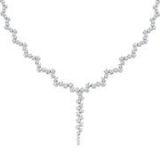 Diamond Y-Necklace 14.0ct Lab & Natural Diamonds in Gold & in 10K/14K gold and platinum with certified lab-grown or natural diamonds