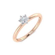 Diamond sivibgktob Engagement Ring in 10K/14K gold and platinum with certified lab-grown or natural diamonds