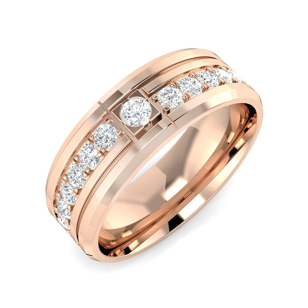 Lab-Grown Diamond Fancy Ring in 10K/14K gold and platinum with certified lab-grown or natural diamonds