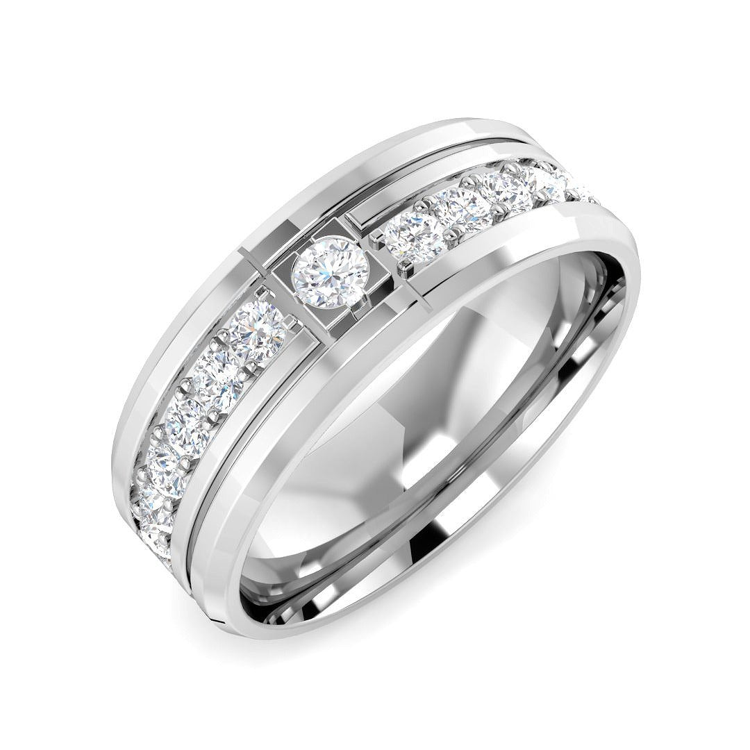 Lab-Grown Diamond Fancy Ring in 10K/14K gold and platinum with certified lab-grown or natural diamonds