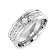 Lab-Grown Diamond Fancy Ring in 10K/14K gold and platinum with certified lab-grown or natural diamonds