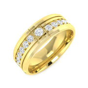 Lab-Grown Diamond Fancy Ring in 10K/14K gold and platinum with certified lab-grown or natural diamonds