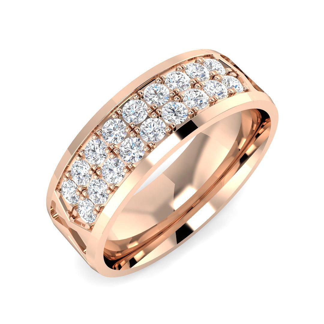 Lab-Grown Diamond Fancy Ring in 10K/14K gold and platinum with certified lab-grown or natural diamonds