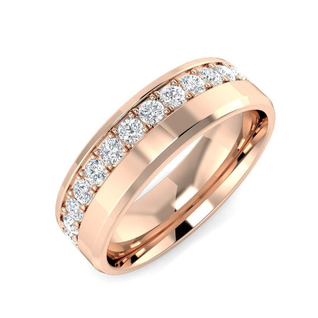 Lab-Grown Diamond Fancy Ring in 10K/14K gold and platinum with certified lab-grown or natural diamonds