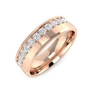 Lab-Grown Diamond Fancy Ring in 10K/14K gold and platinum with certified lab-grown or natural diamonds