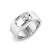 Diamond Berkhamkteb Engagement Ring in 10K/14K gold and platinum with certified lab-grown or natural diamonds
