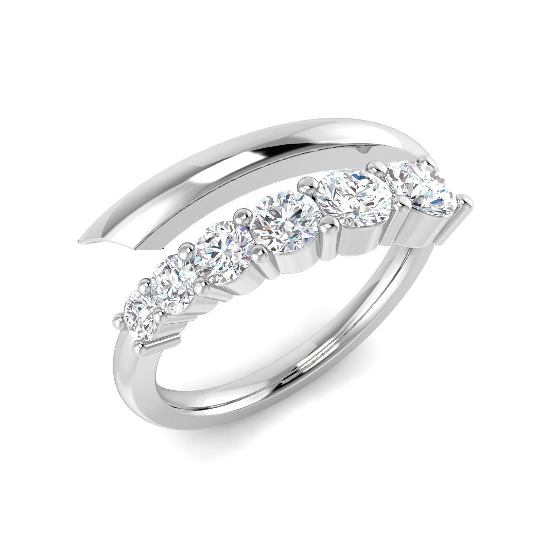 Lab-Grown Diamond Fancy Ring in 10K/14K gold and platinum with certified lab-grown or natural diamonds