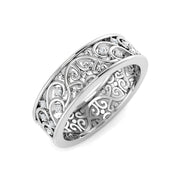 Lab-Grown Diamond Fancy Ring in 10K/14K gold and platinum with certified lab-grown or natural diamonds