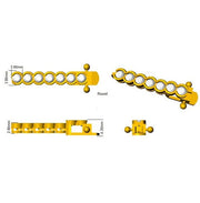 Round Lab Grown Diamond Tennis Bracelet in Semi Bezel Set with Secure Box Clasp in 10K/14K gold and platinum with certified lab-grown or natural diamonds