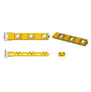Round Cut Natural Diamond Square Link Diamond Bracelet with Box Clasp in 10K/14K gold and platinum with certified lab-grown or natural diamonds
