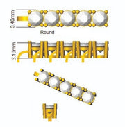 Lab Grown Diamond Tennis Bracelet in 10K/14K gold and platinum with certified lab-grown or natural diamonds