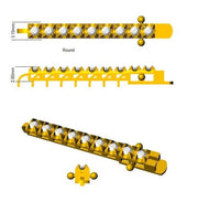 Natural Round Diamond Tennis Bracelet in 10K/14K gold and platinum with certified lab-grown or natural diamonds
