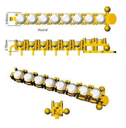 Lab Grown Diamond Tennis Bracelet in 10K/14K gold and platinum with certified lab-grown or natural diamonds
