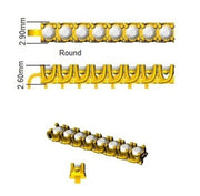 Round Cut Prong Set Lab Grown Diamond Tennis Bracelet in Platinum with Box Closure in 10K/14K gold and platinum with certified lab-grown or natural diamonds