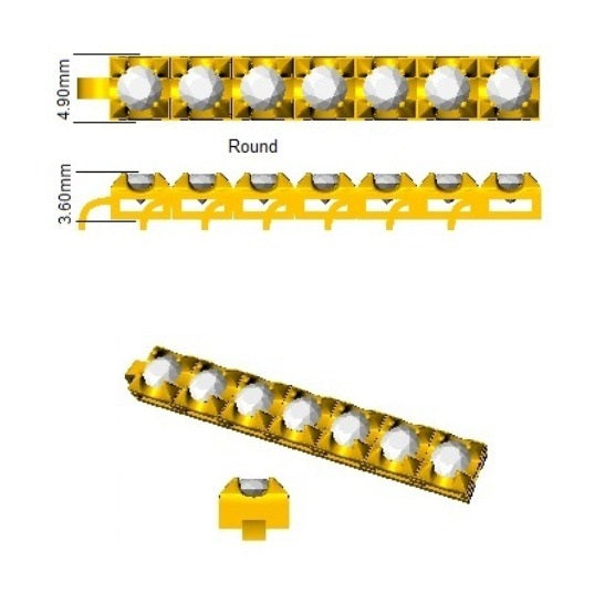 Lab Grown Diamond Tennis Bracelet in 10K/14K gold and platinum with certified lab-grown or natural diamonds