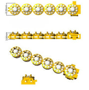 Lab Grown Diamond Halo Tennis Bracelet with Box Clasp & Safety Lock in 10K/14K gold and platinum with certified lab-grown or natural diamonds