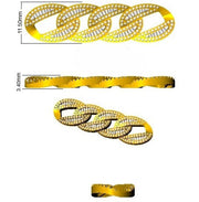 Hip-Hop Style Cuban Link Diamond Bracelet with Baguette & Round Diamonds in 10K/14K gold and platinum with certified lab-grown or natural diamonds